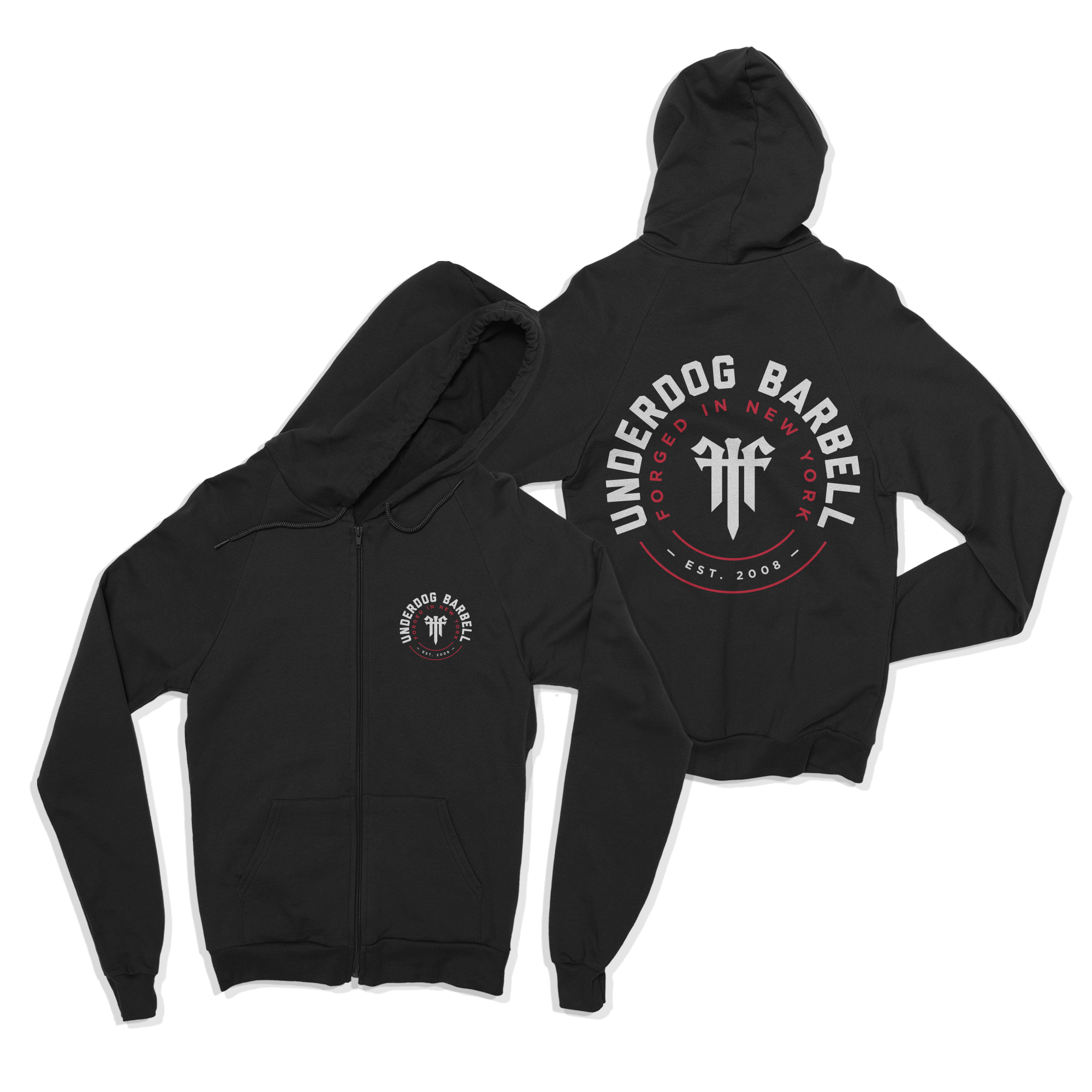 Winter design 05 — Zip hoodie