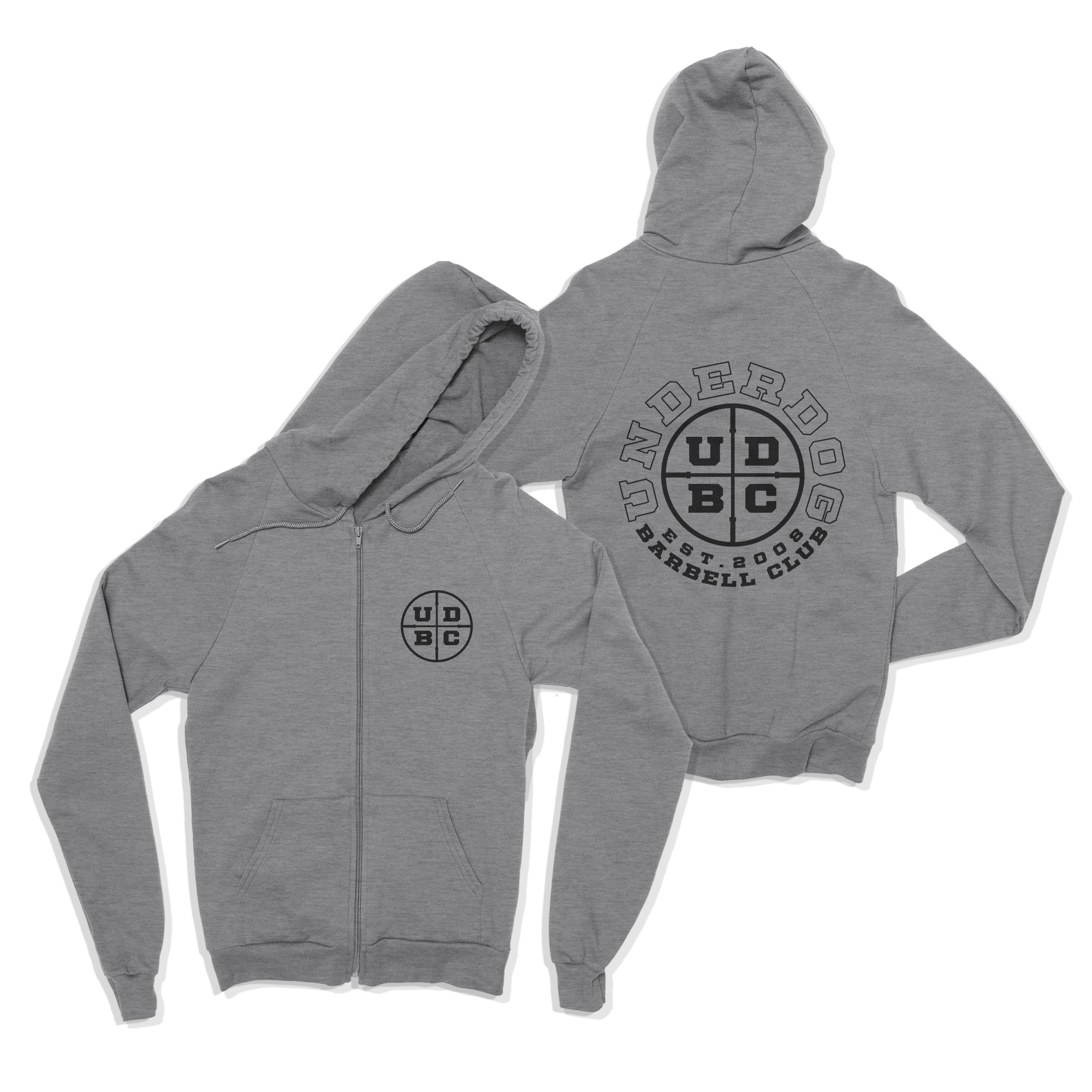 Winter design 09 — Zip hoodie